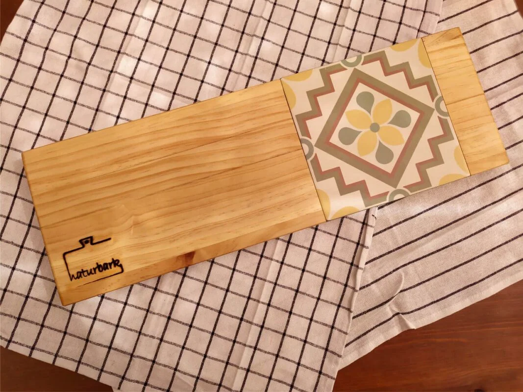 BANDEJA PARA SERVIR CAFÉ/TÉ | PINO-MOSAICO HERITAGE VERDE 1004127 - Imagen 3