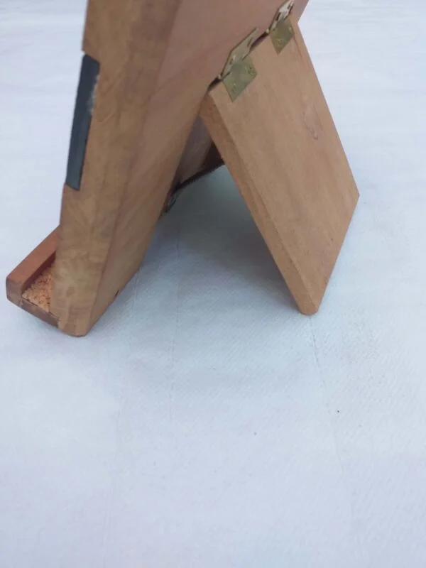 SOPORTE DE MADERA PARA TABLETS DE CAOBRA CON PIEDRA PIZARRA | 1005157 - Imagen 6