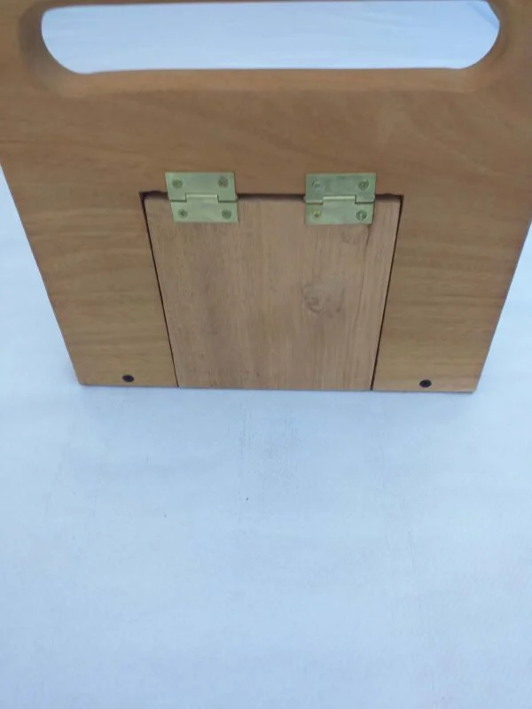 SOPORTE DE MADERA PARA TABLETS DE CAOBRA CON PIEDRA PIZARRA | 1005157 - Imagen 8
